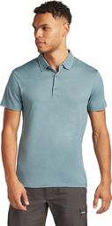 Icebreaker Merino 150 Tech Lite 3 Korte Mouw Polo Blauw