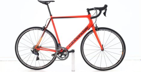 Produit reconditionné · Cannondale Supersix Evo Carbone · Orange / Vélo de route / Cannondale | Bon état