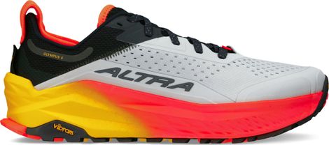 Chaussures Trail Altra Olympus 6 Gris/Rouge Homme