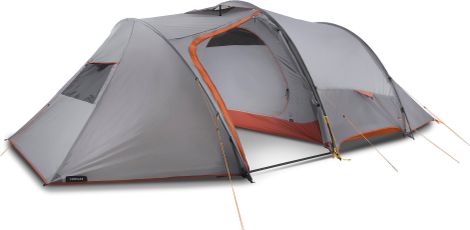 Tente De Randonnée 4 Personnes Forclaz MT 900 Ultralight Gris