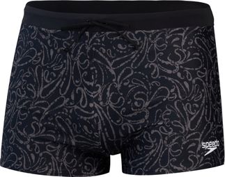 Speedo Eco Valmilton Badeanzug Schwarz / Grau