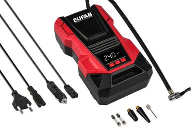 Eufab -  Compresseur Dual Power Avec Branchement 12v Et 230v - Eufab