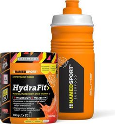 Boisson énergétique Hydrafit orange sanguine + bidon