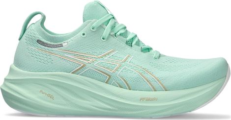 Asics Gel Nimbus 26 Green Women's Running Shoes