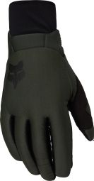 Guanti lunghi Fox Defend Thermo verde scuro