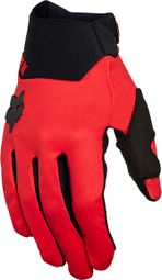 Lange Handschuhe Fox Defend Wind Rot