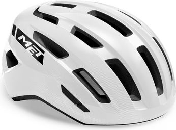 Met Miles Road Helmet Gloss White