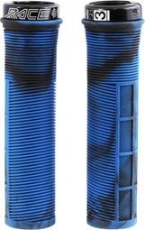 Paire de Grips Race En Bleu Camo