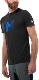 Camiseta técnica Millet Kamet Map negra para hombre