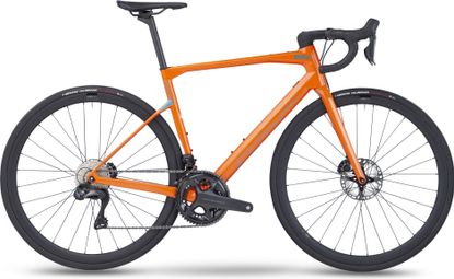 Vélo de Route BMC Roadmachine One Shimano Ultegra Di2 12V 700 mm Orange Apricot 2023