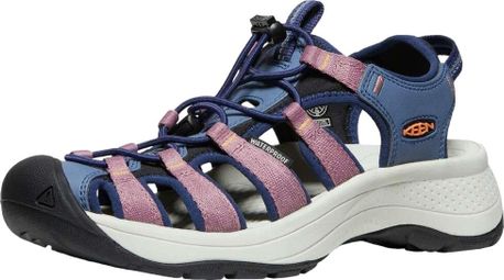 Sandalias de senderismo Keen Astoria West para mujer, rosa / azul