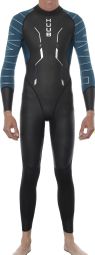 Muta in neoprene Huub OWC Alpha B2 x Alltricks Nero / Blu