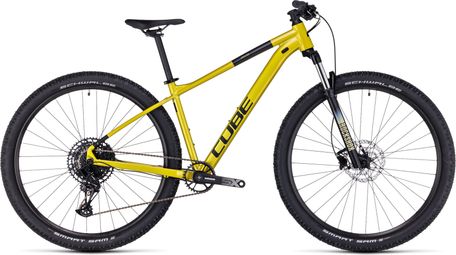 Cube Analog MTB rígida Sram SX Eagle 12S 29'' Verde lima Amarillo 2023