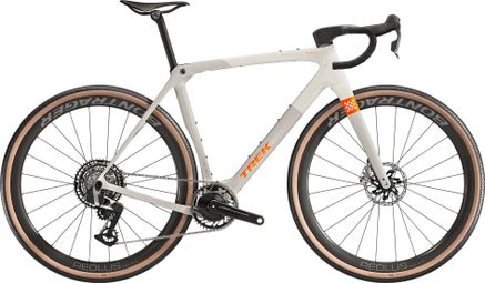 Vélo de Gravel Trek Checkmate SLR 9 Sram Red XPLR AXS 13V 700 mm Blanc 2025