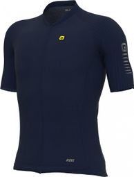 Alé Silver Cooling Navy Blue Short Sleeve Jersey