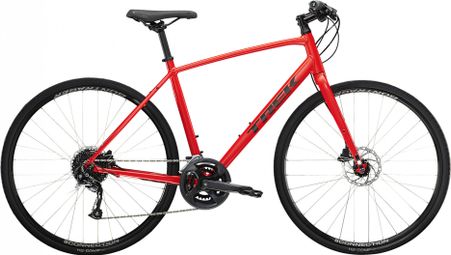Trek FX 2 Disc Fitness Bike Shimano Acera/Altus 9S 700 mm Satin Viper Red 2023