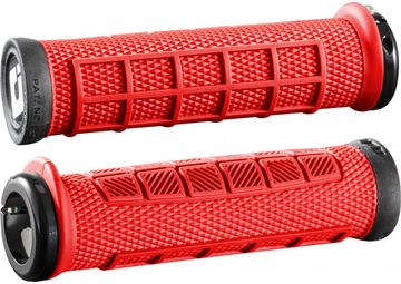 ODI ELITE PRO LOCK-ON Grips Red Black