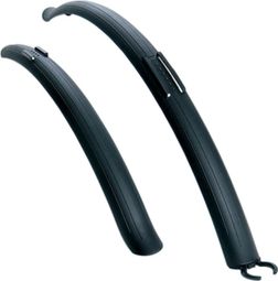 Stronglight Garde boue city-vtc tringles 28'' alu r'light 41mm noir mat ( paire) | 52.8 € - Culture Vélo