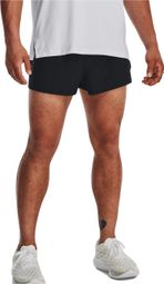 Under Armour Launch Perf Split Short Zwart