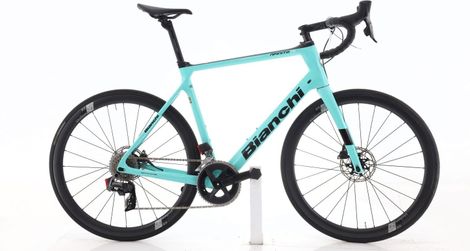 Produit reconditionné · Bianchi Infinito XE AXS 12V · Bleu / Vélo de route | Très bon état