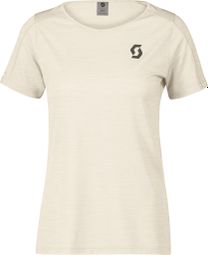 Maillot Scott Endurance LT Mujer manga corta Beige