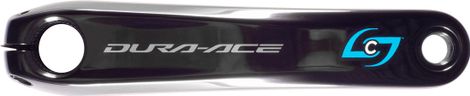 Prodotto ricondizionato - Sensore di potenza Manovella Stages Cycling Stages Power L Shimano Dura-Ace R9200 Nero