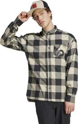 Adidas Five Ten Flannel Shirt Black/Beige