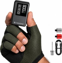 Pompe à vélo électrique - Mini compresseur d'air 120 PSI - Toutes les valves