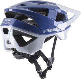 Casque Alpinestars Vector Pro A1 Bleu / Gris — vue 2