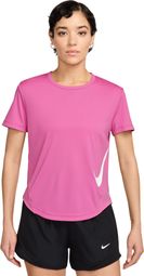 Maillot manches courtes Nike Tempo Swoosh Run Rose Femme