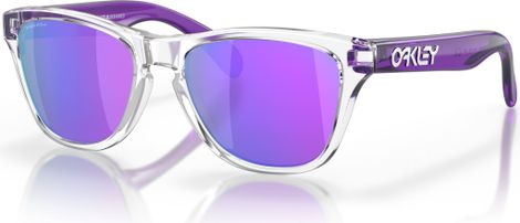 Lunettes Enfant Oakley Frogskins XXS - Clear / Prizm Violet / Ref : 0OJ9009-0348