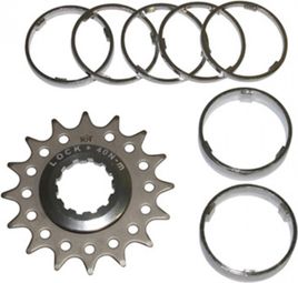 KIT ADAPTATION POUR PIGNON 16DTS SUR CORPS CASSETTE TYPE SHIMANO (AVEC ENTRETOISES)