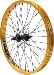 Roue avant BMX KHE PRISM 20 pouces or