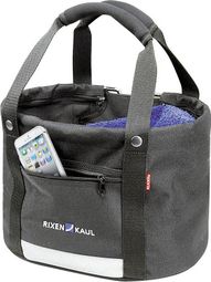 Klickfix Shopper Comfort Mini Handlebar Bag Black