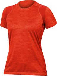 Maglia manica corta donna Endura SingleTrack Paprika Orange