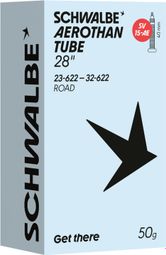 Lichtgewicht binnenband Schwalbe Aerothan Road SV15AE 700 mm Presta 40 mm