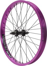 Roue avant BMX KHE PRISM 20 pouces violette