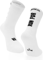 Chaussettes Vertical Mountain Run For Beer Blanc