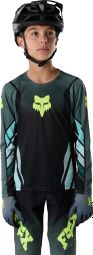 Maglia a maniche lunghe Fox Ranger Foundry Junior verde salvia