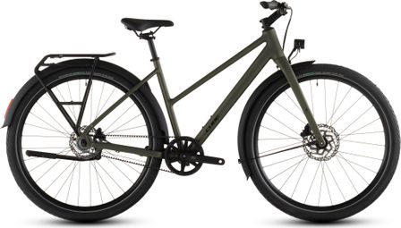Cube Editor One FE Trapeze One Single-Speed Belt Drive Exercise Bike, 700 mm, Green Reed 2026