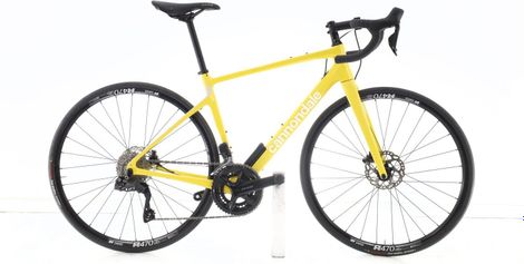 Produit reconditionné · Cannondale Synapse 2 Carbone Di2 12V · Jaune / Vélo de route / Cannondale | Très bon état