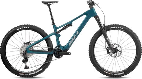 Bicicleta de montaña eléctrica con suspensión total BH iLynx+ DL Trail Carbon 8.6 Shimano 12 V 800 Wh Avinox M2S 150 Nm 29'' Azul 2027