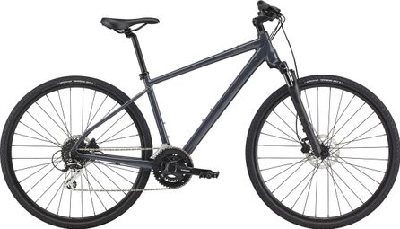 Bicicleta de ciudad / Bicicleta híbrida <p>Cannondale</p>Quick CX 3 Shimano Tourney 8S Gris pizarra