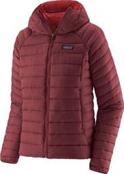 Doudoune Patagonia Down Sweater Hoody Femme Rouge