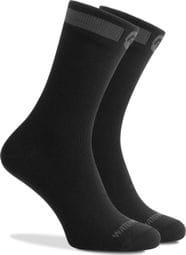 Chaussettes Velo Rogelli Bamboe Waterproof - Unisexe - Noir