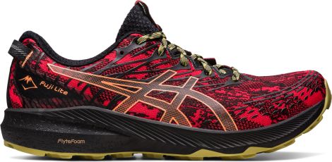 Zapatillas Asics Fuji Lite 3 Rojo Negro Trail Running