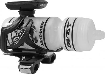 Support de Bidon de Prolongateurs Aero Xlab Torpedo Jompact 125 Noir + Bidon Xlab Aqua Shot 740 ml