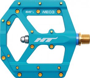 HT ME03T Blue flat pedals