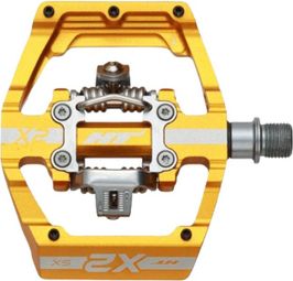 Paire de Pédales Automatiques HT X2 SX Or