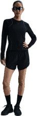 Camiseta de manga larga negra Nike Run Division Reflective para mujer